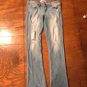 Holister ripped jeans